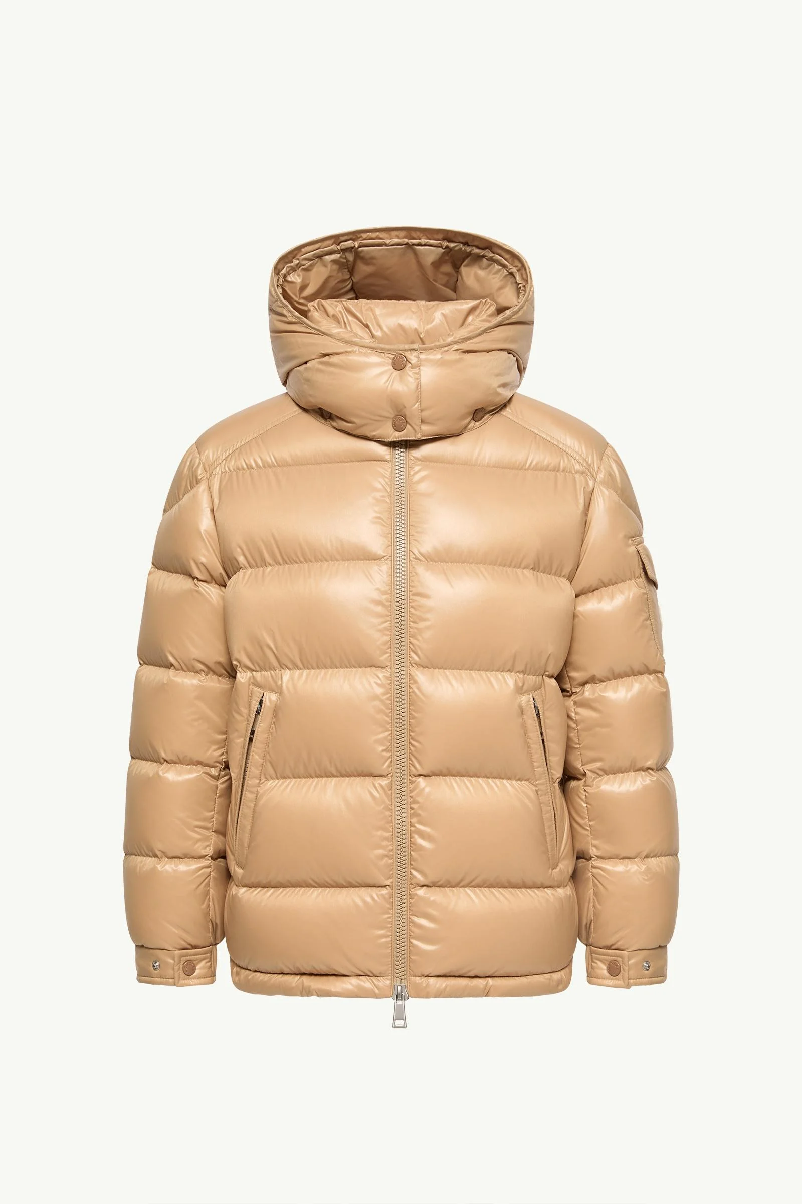 Maire Hooded Short Down Jacket - 1