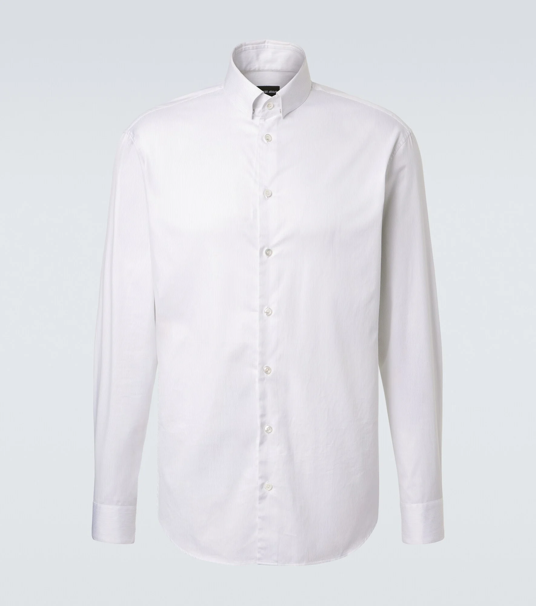 Archivio pinstripe cotton shirt - 1