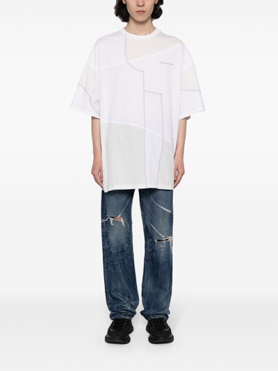 FENG CHEN WANG panelled cotton T-shirt outlook