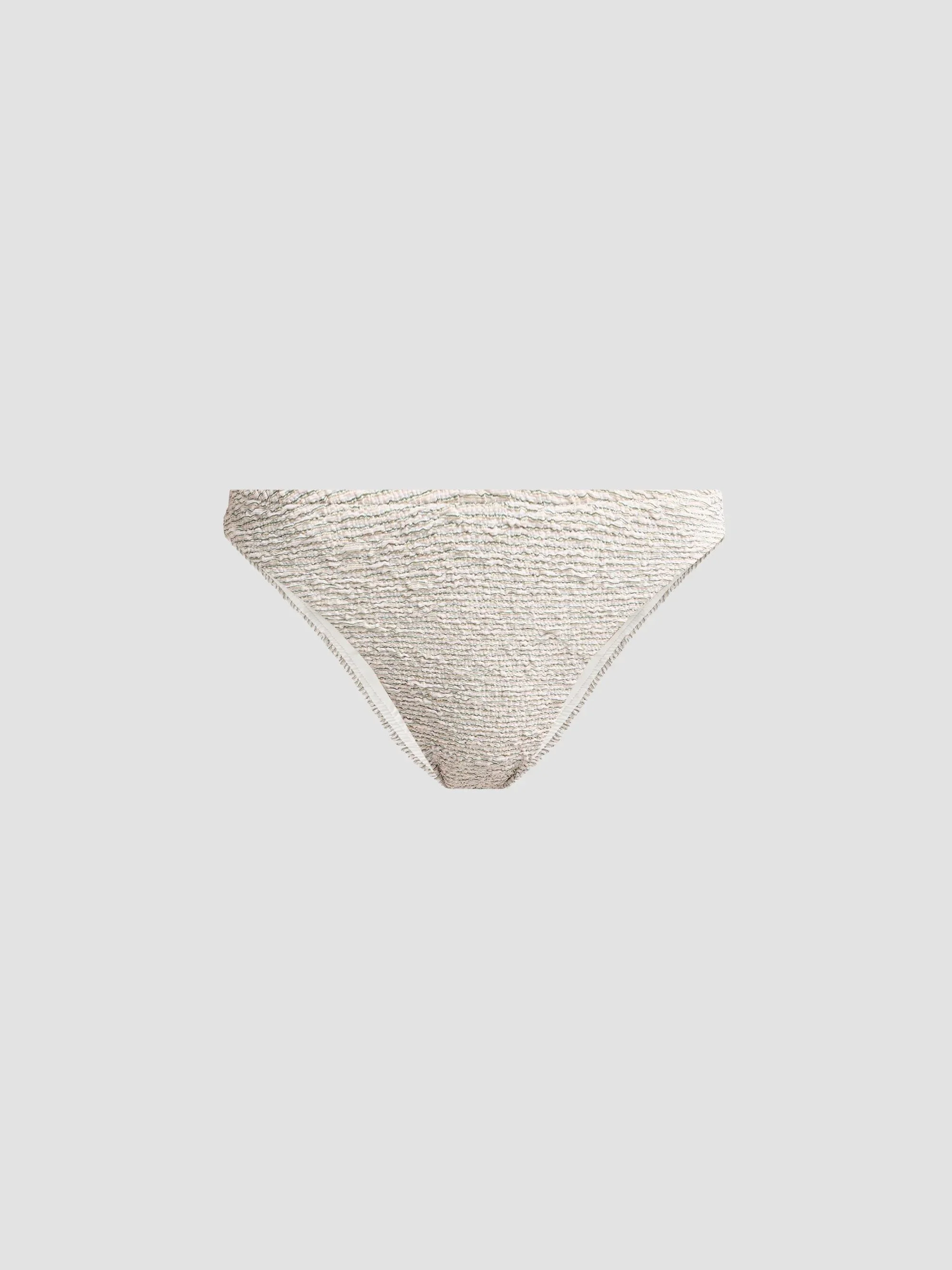 Women's Silversand Knit Bikini Bottom - Green - 1