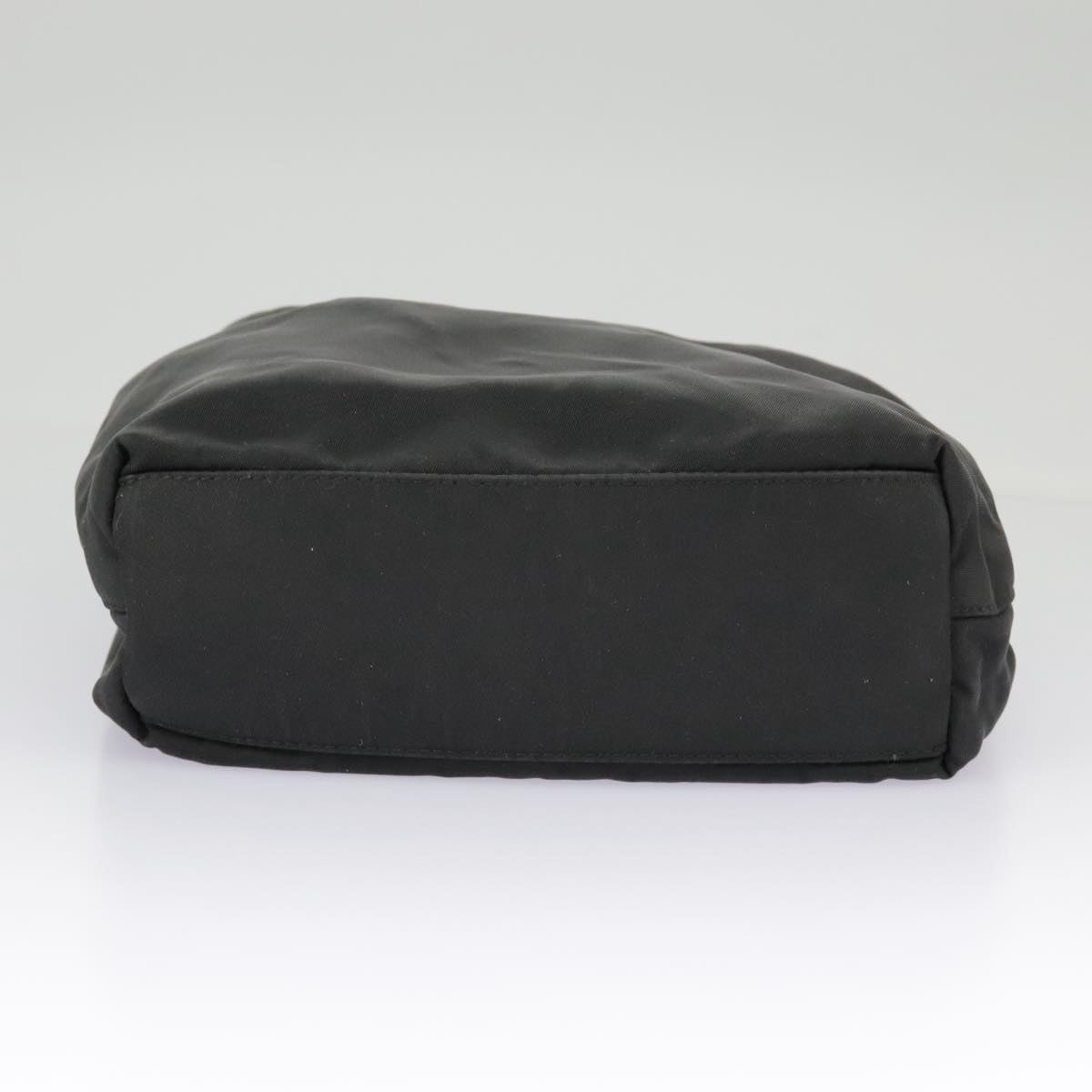 DIOR Hand Bag Nylon Black Silver - 9