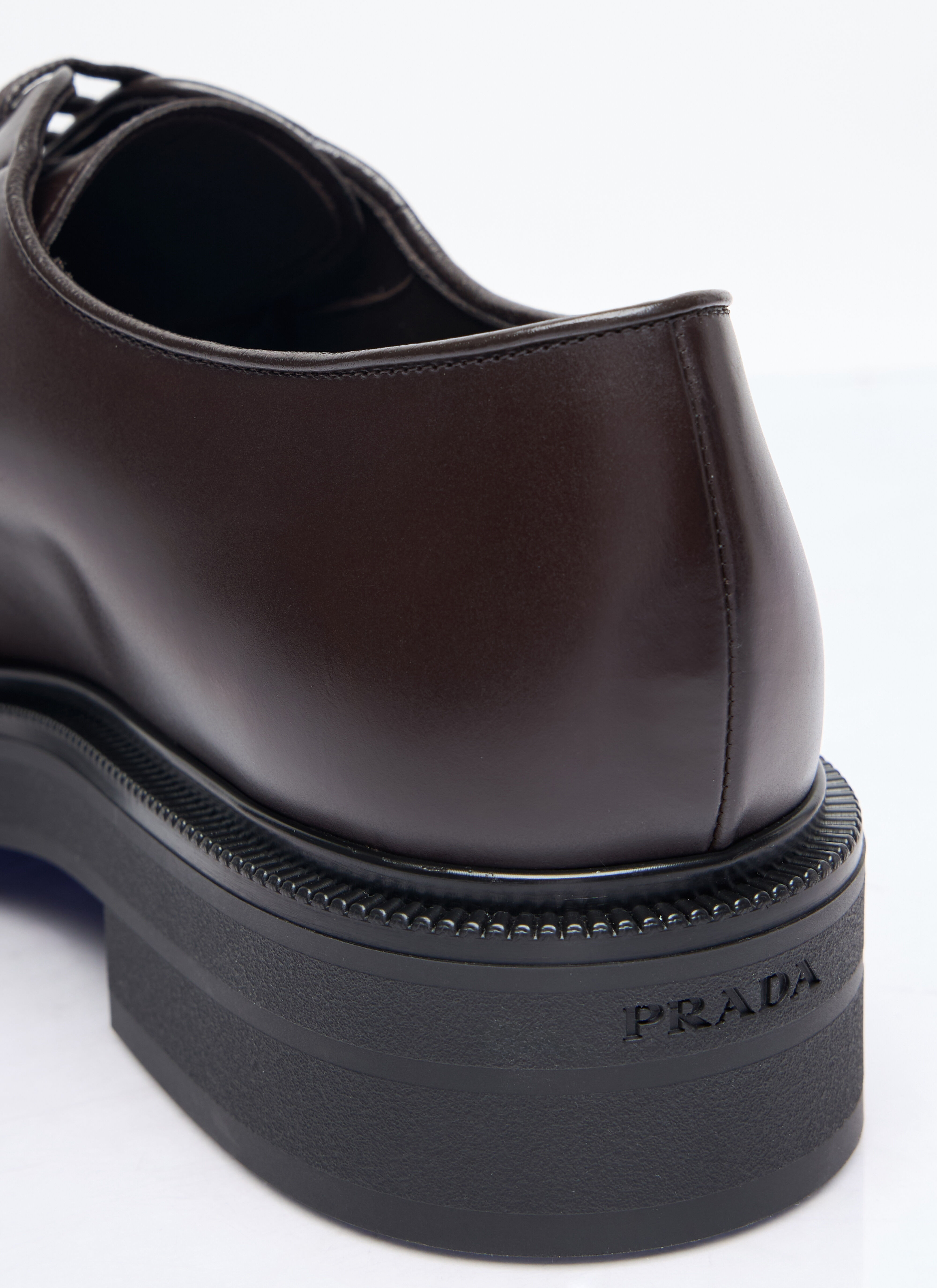 Leather Lace-Up Shoes - 5
