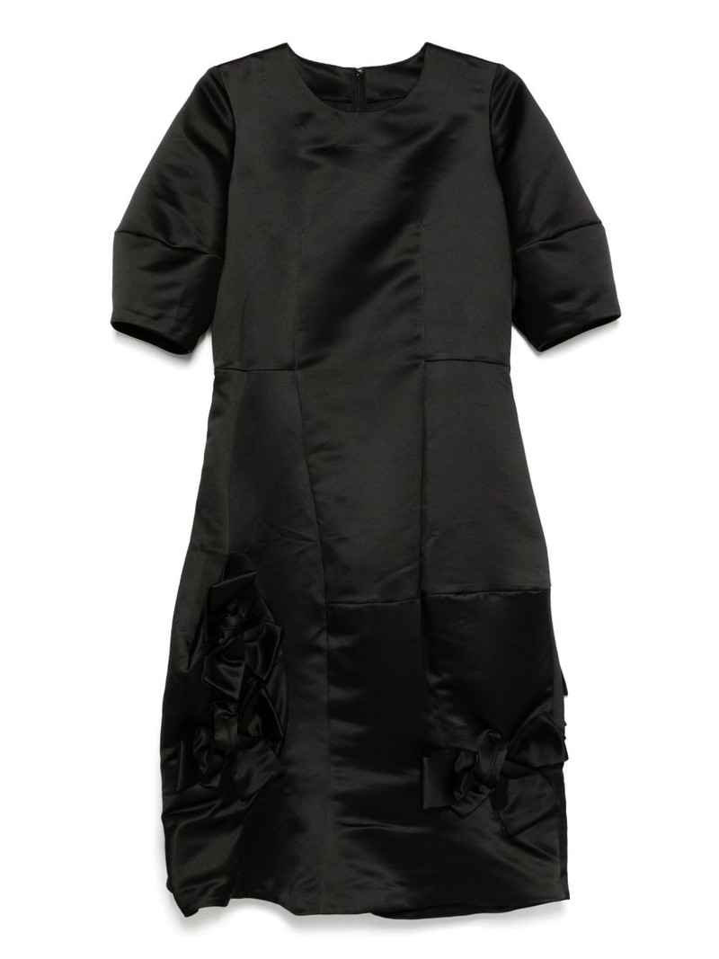 bow-detail dress 1