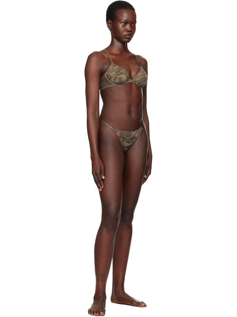 Diesel Khaki Savage X Fenty Edition Camo-Lace-String Thong outlook