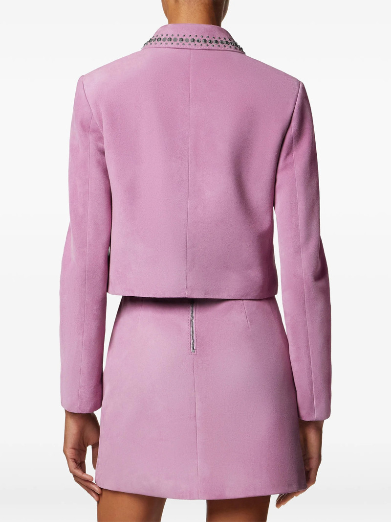 Versace Embellished Suede Jacket 5
