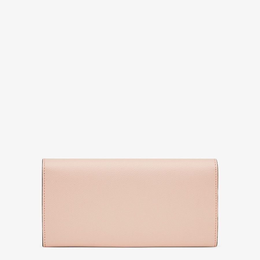 Pink leather wallet - 3