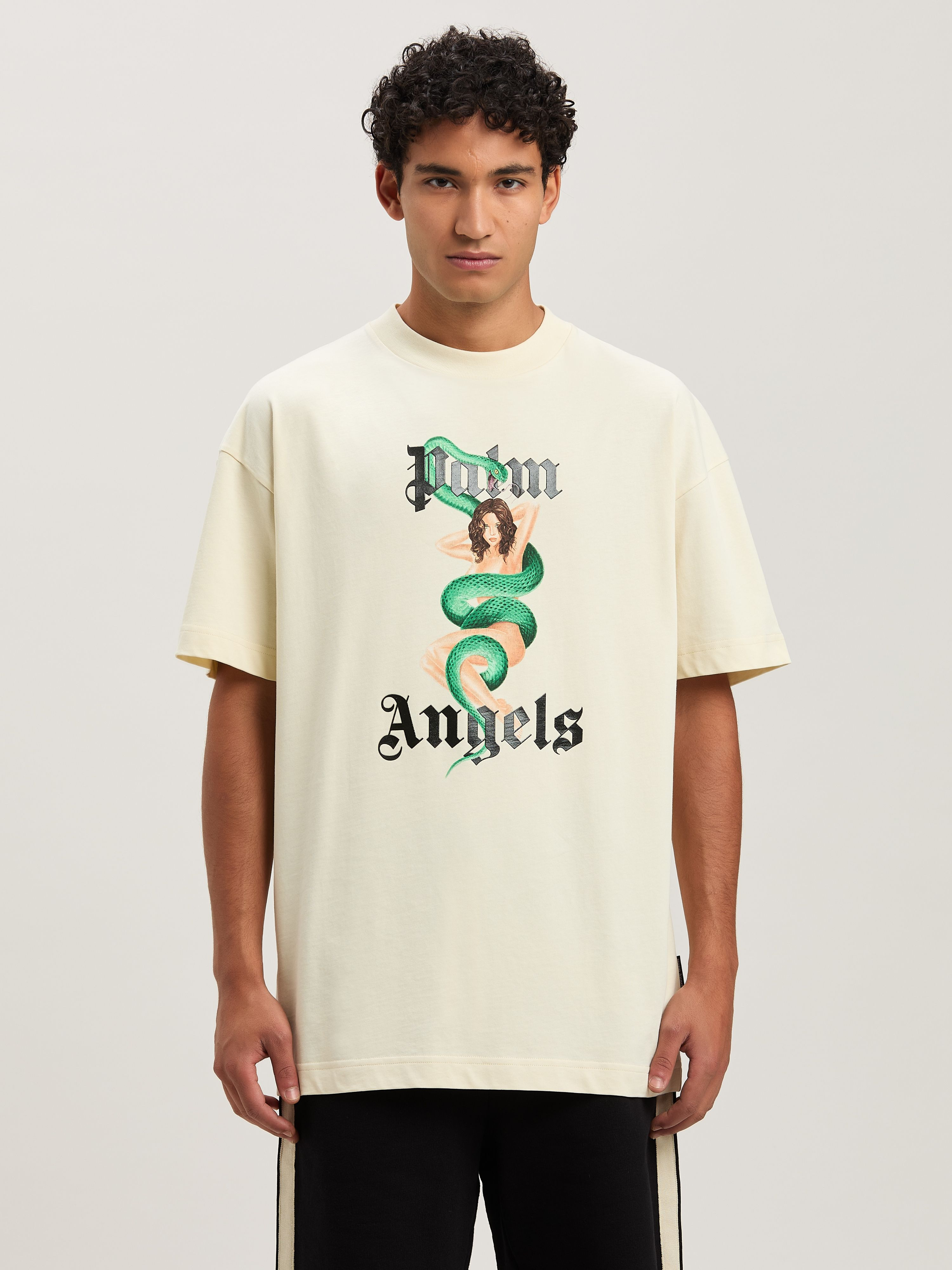 Curved Logo Oversize T-shirt - 3