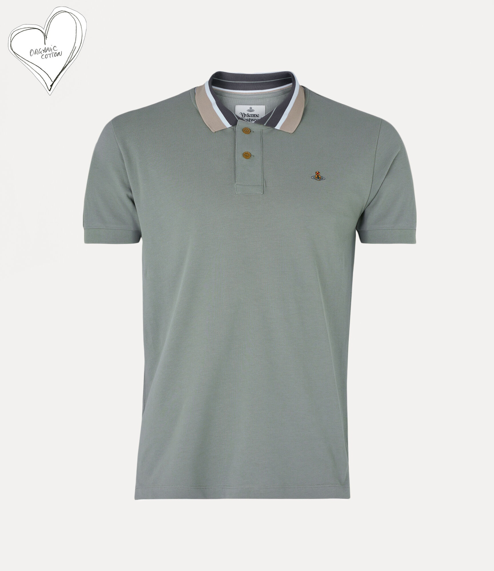CLASSIC POLO STRIPE COLLAR - 1