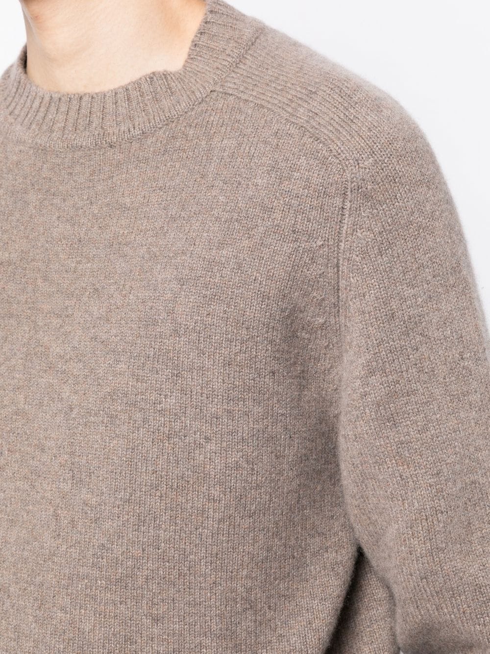 crew-neck cashmere jumper - 5