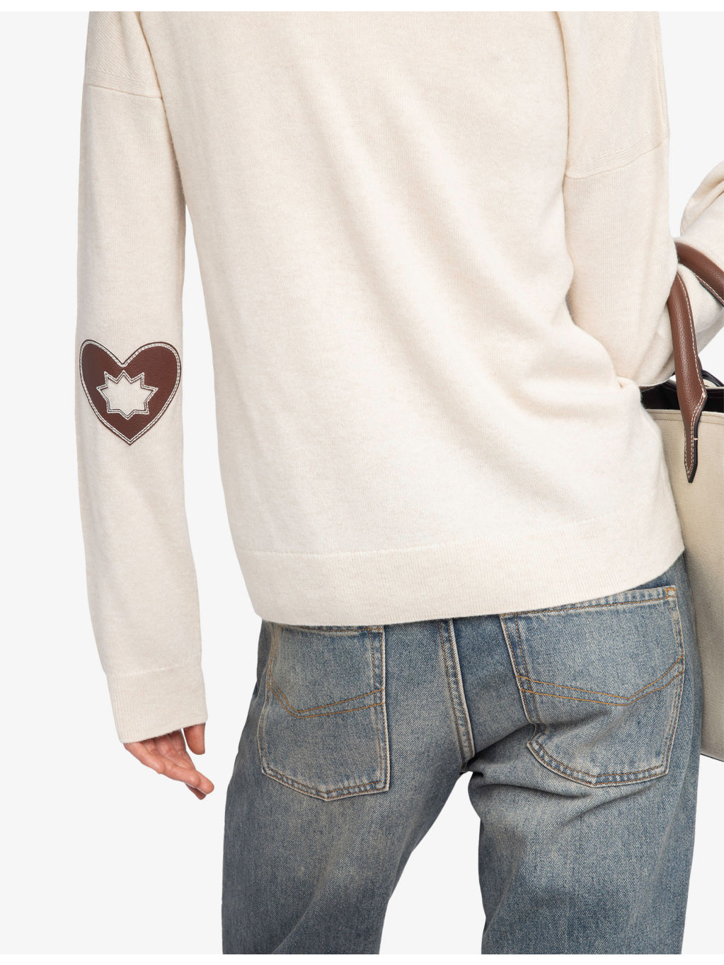 Vivi V-Neck Regular-Fit Cashmere Jumper - 5