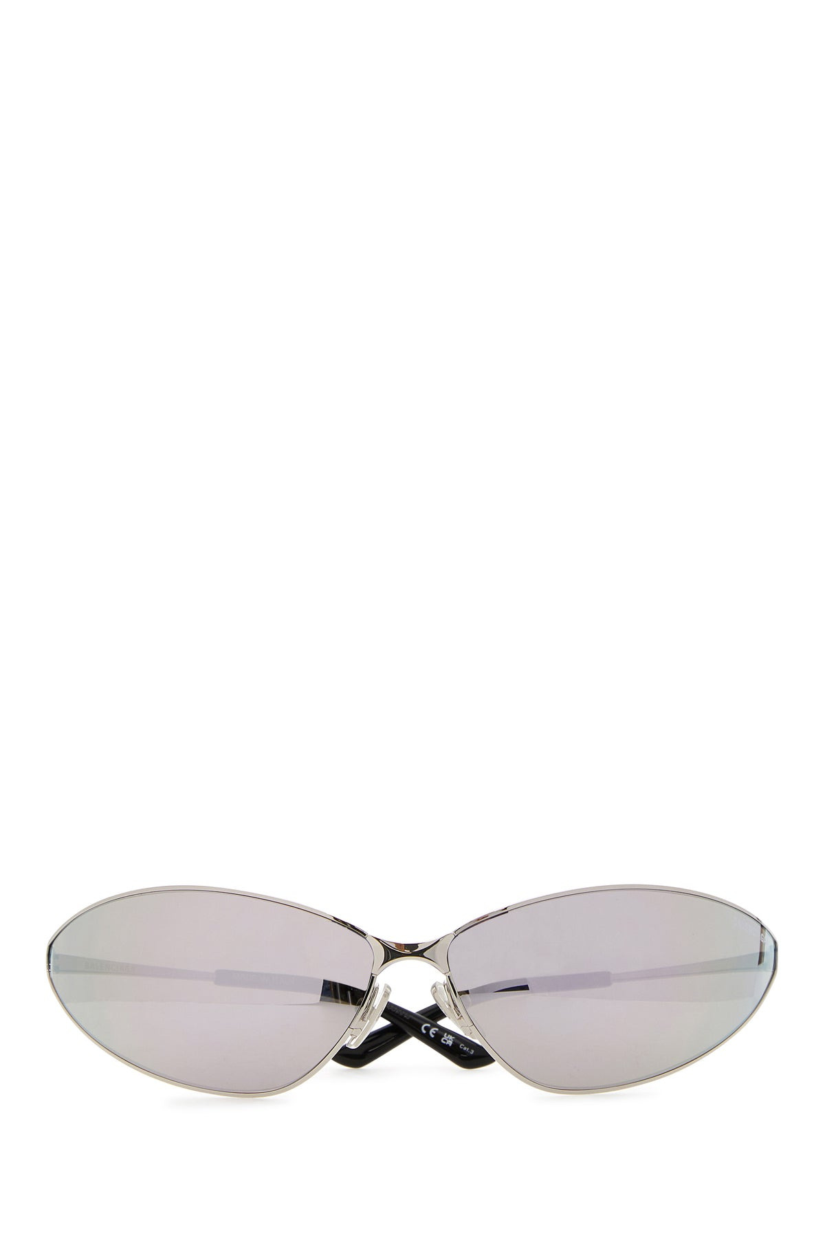 Silver metal Razor sunglasses - 2