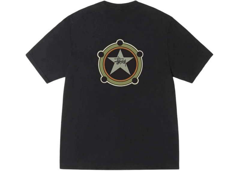 Stüssy Stussy Ranger Pigment Dyed Tee Black outlook