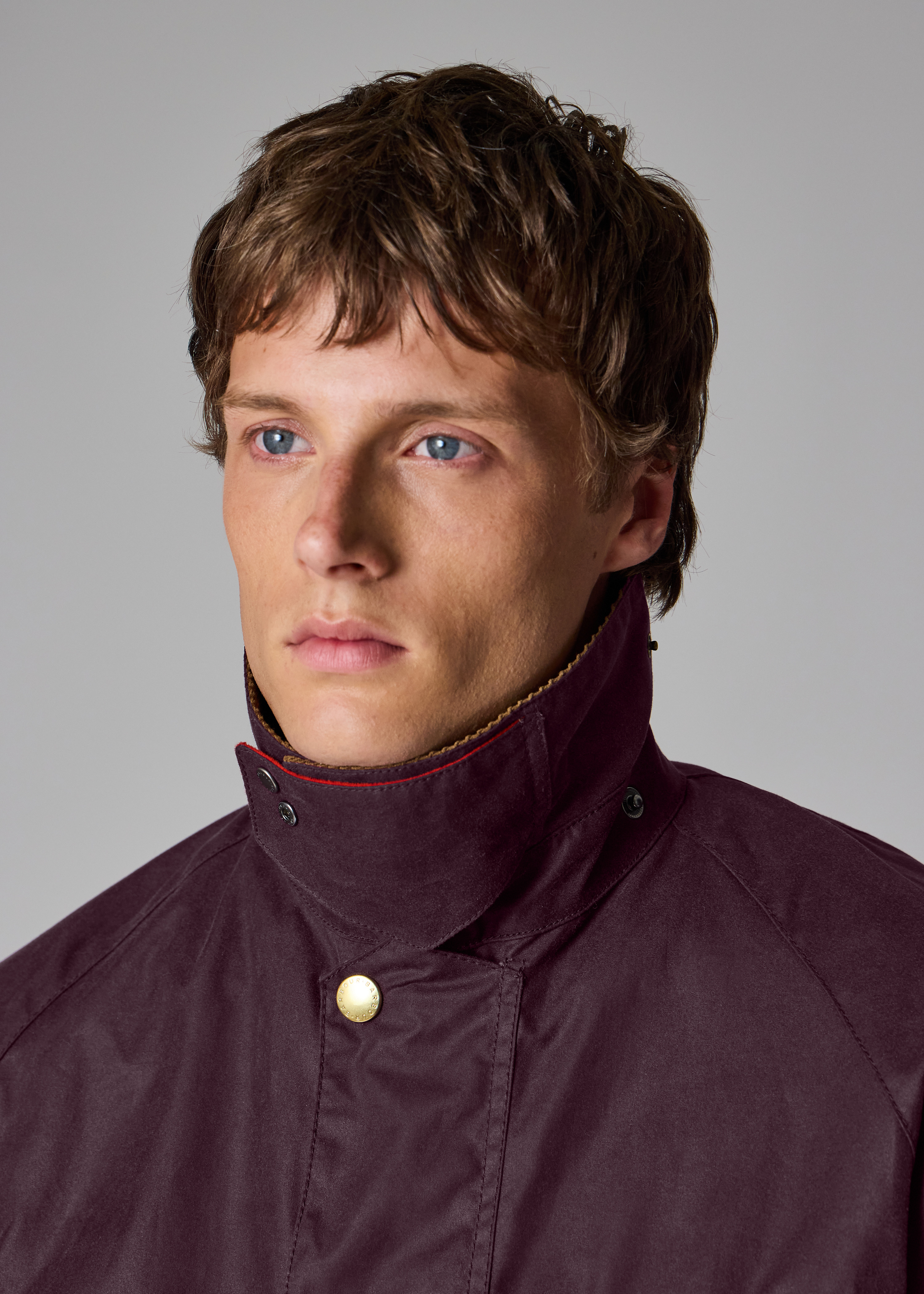 Paul Smith loves Barbour - Grape Transport Wax Jacket - 14