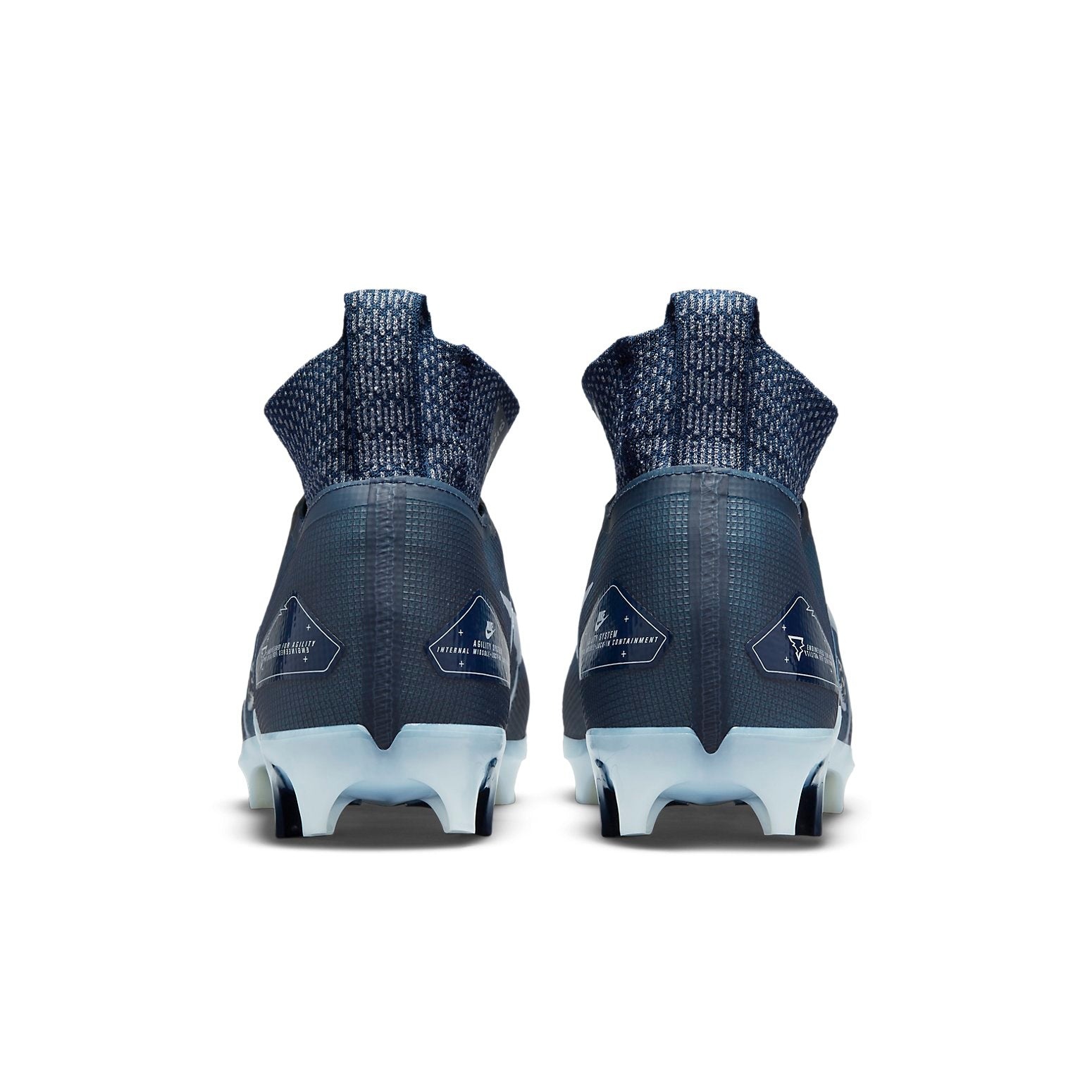 Nike Alpha Menace Elite 3 Navy Blue Football Cleats Men\'s Size 14 CT6648-400 Nike Alpha Menace Elite 3 Size 15 Navy Blue Football Cleats  main image 3