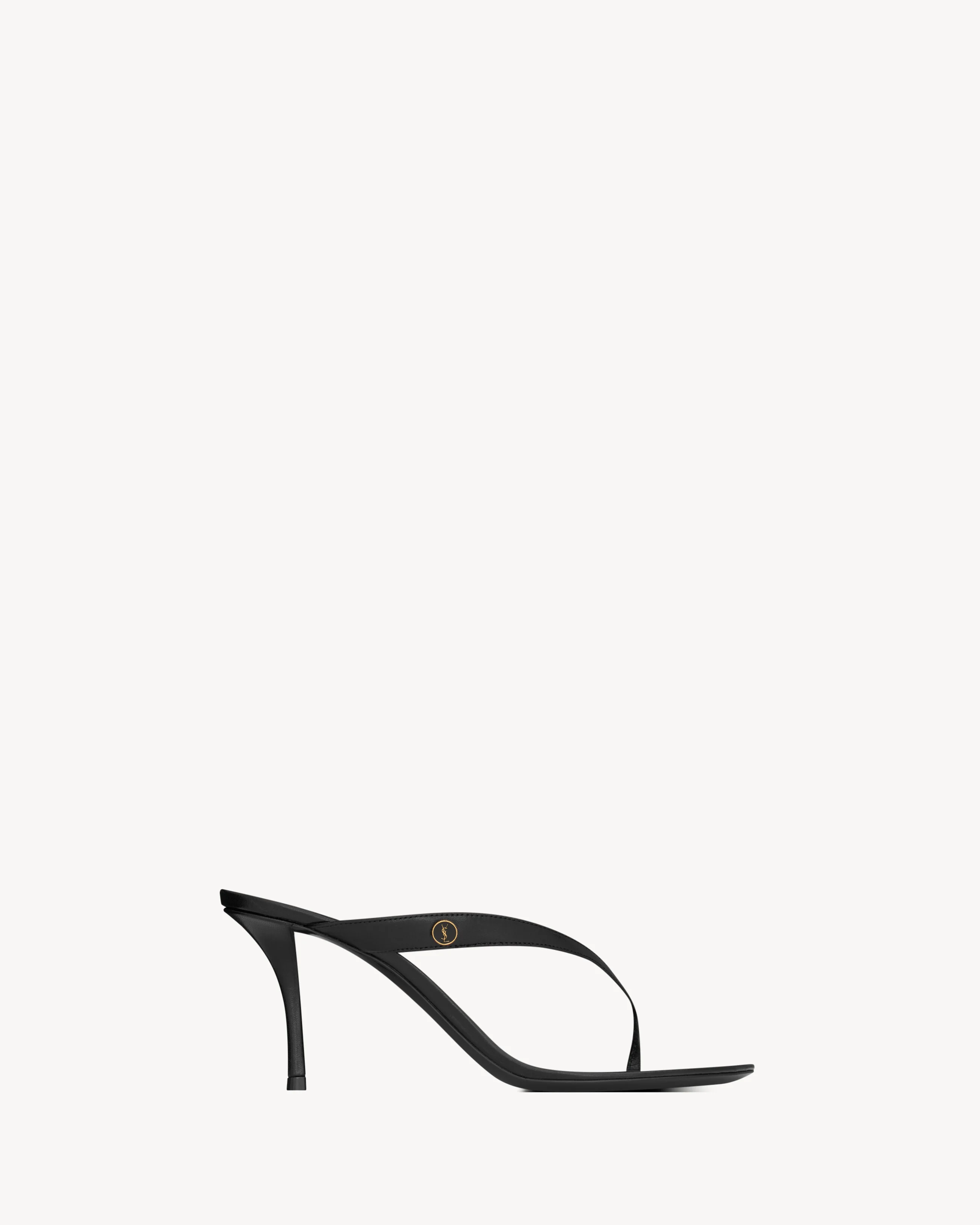 SUE MULES IN SMOOTH LEATHER - 1