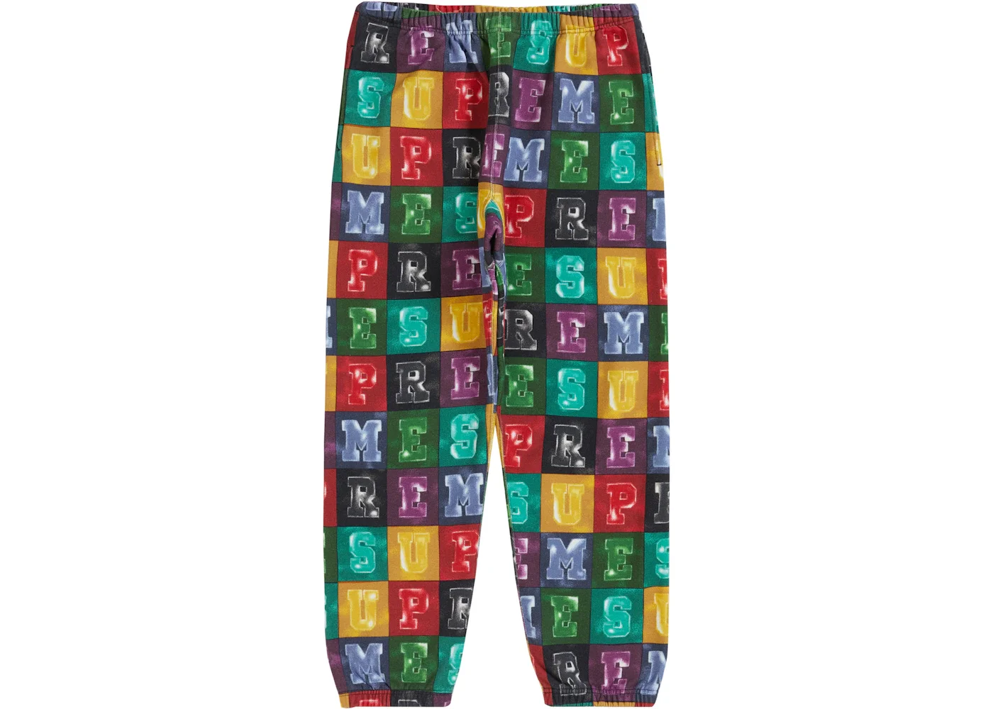 Supreme Blocks Sweatpant Multicolor - 1