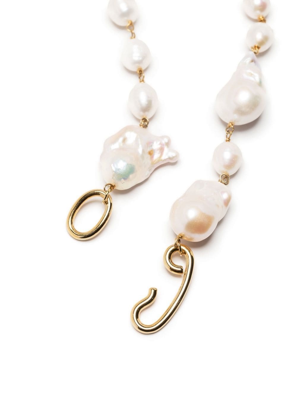 pearl-embellished necklace - 3