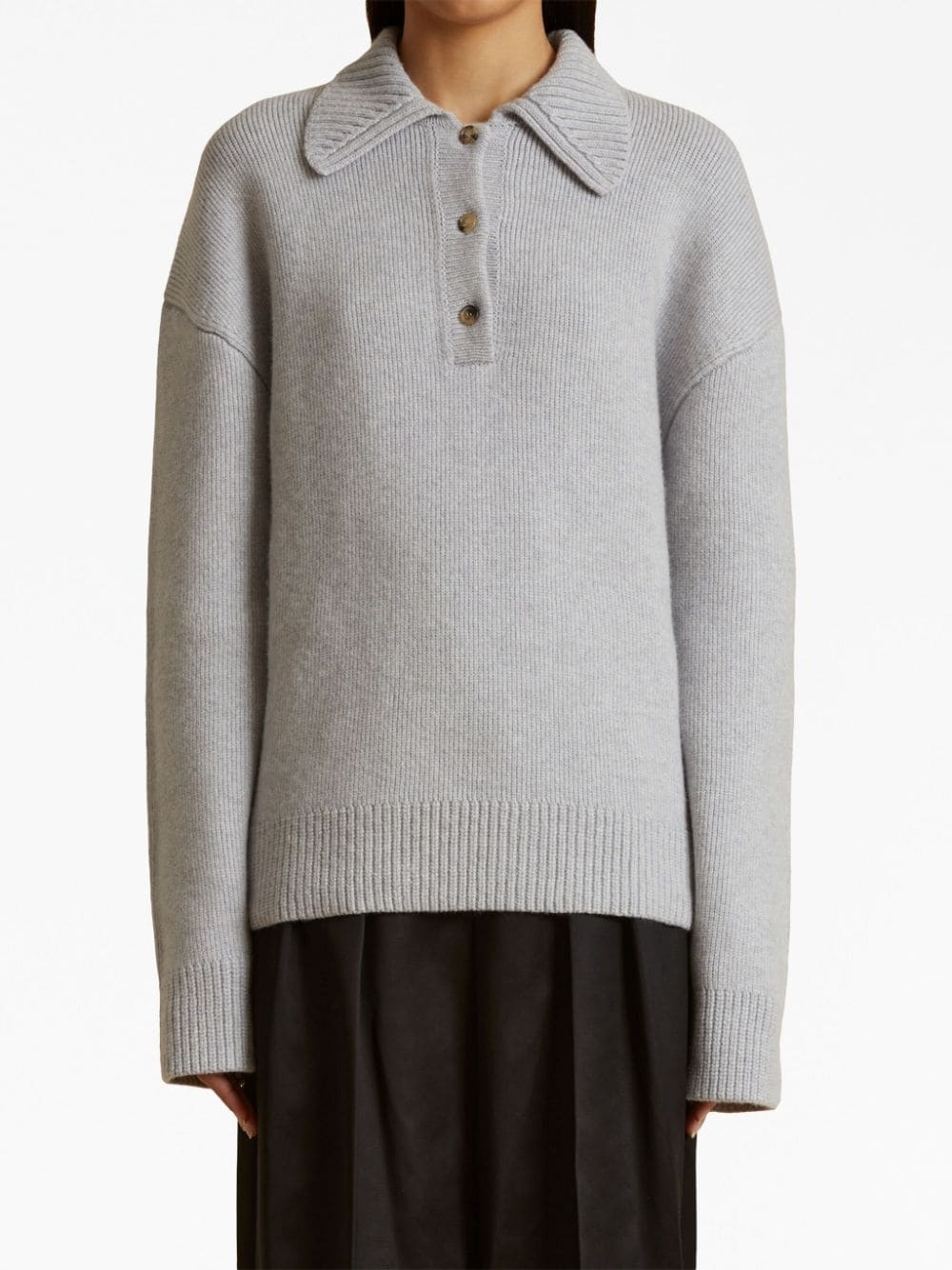 Bristol polo-collar jumper - 3