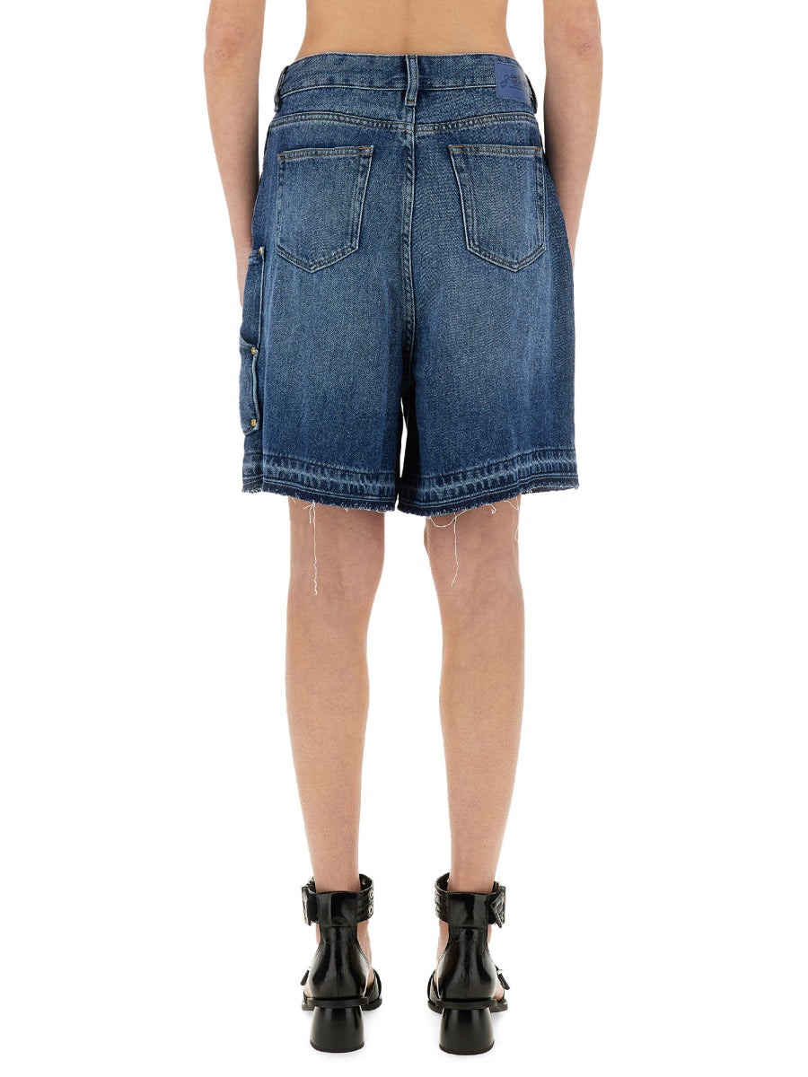 Ganni Women Denim Shorts - 3