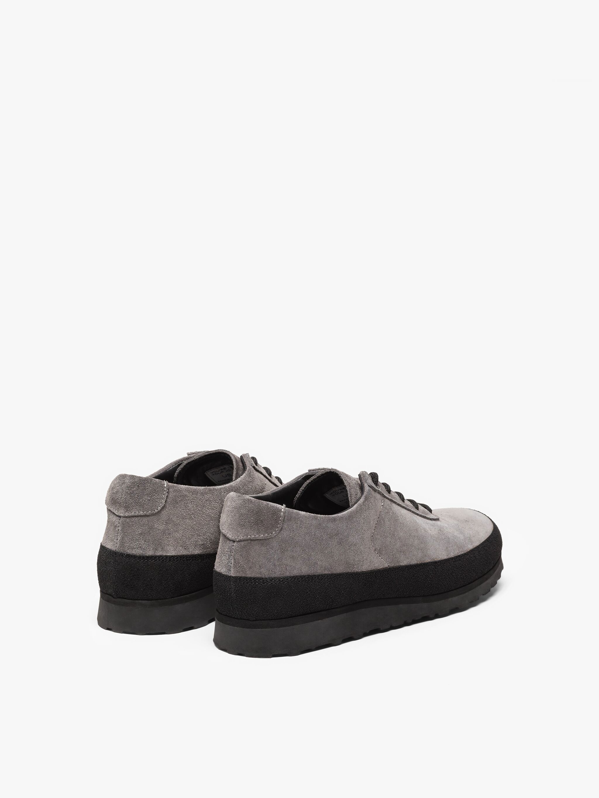 TARVAS DARK GREY SUEDE EXPLORER SHOES - 4