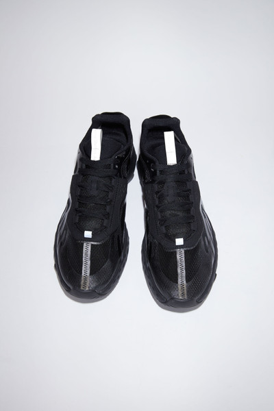 Acne Studios Lace-up sneakers - Black/Black/Black outlook