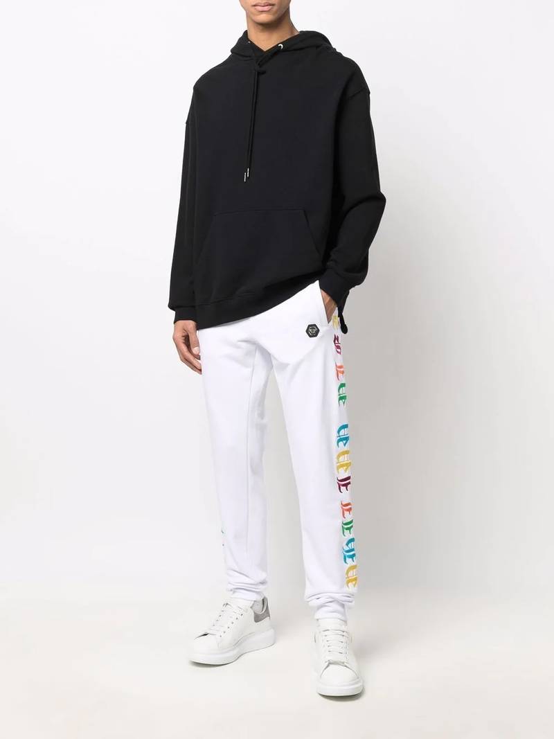 PHILIPP PLEIN Gothic Plein logo track pants outlook