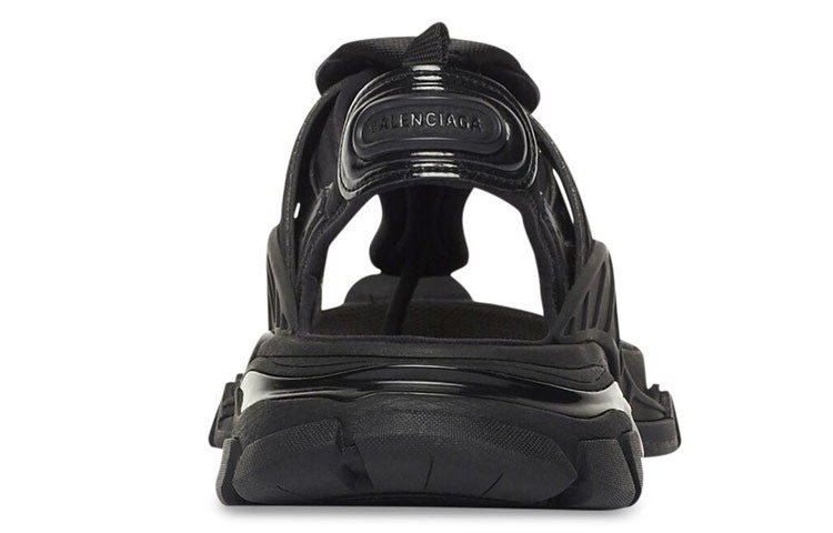 (WMNS) Balenciaga Track Sandals Black 618089W2PA11000 - 4