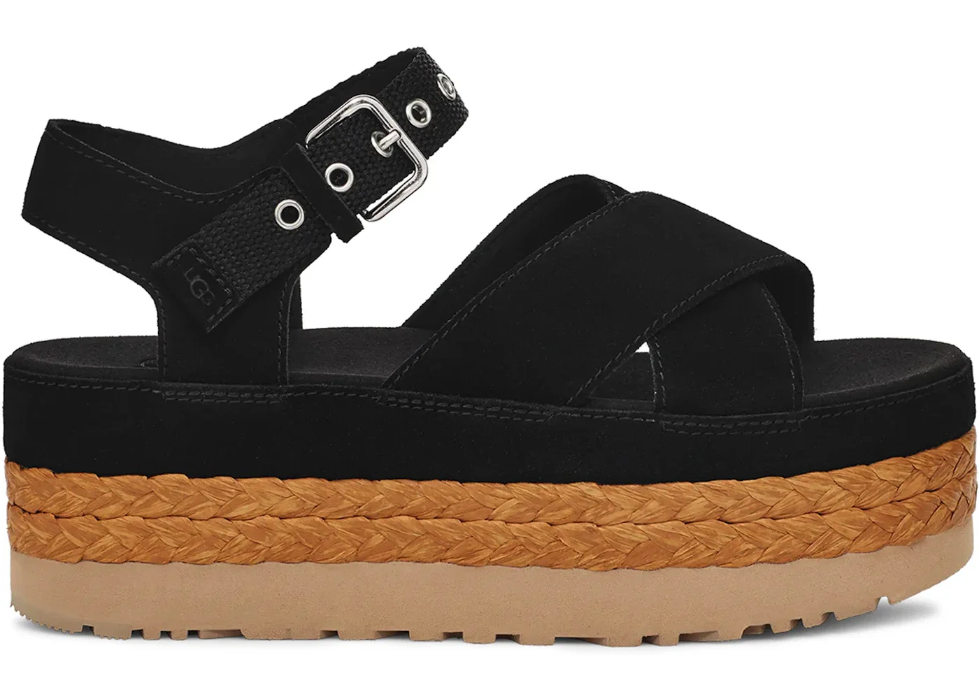 UGG Aubrey Ankle Sandal Black (Women's) - 1