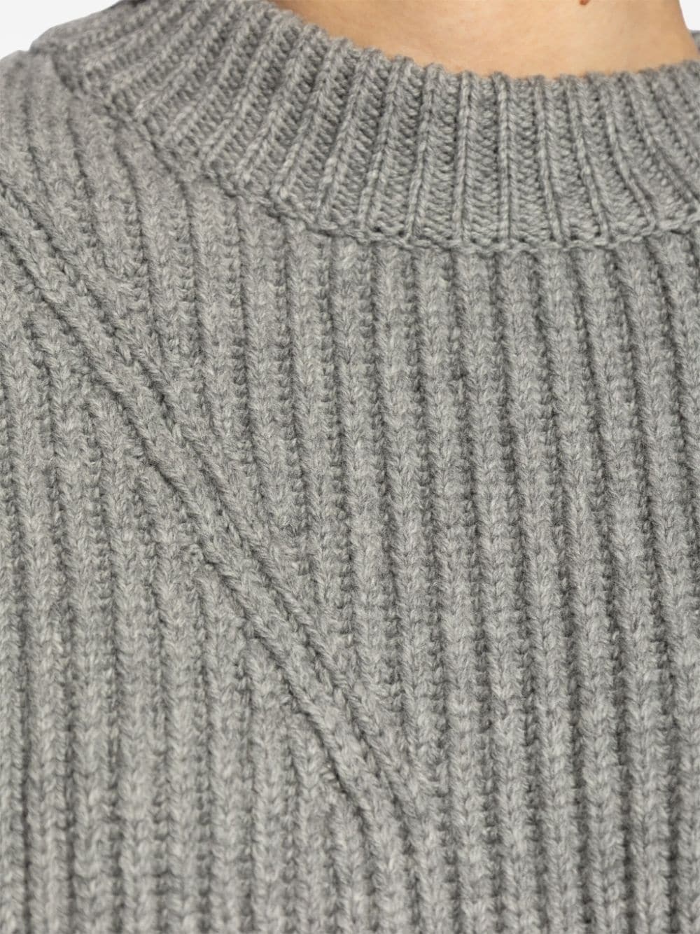 crew-neck wool jumper - 5