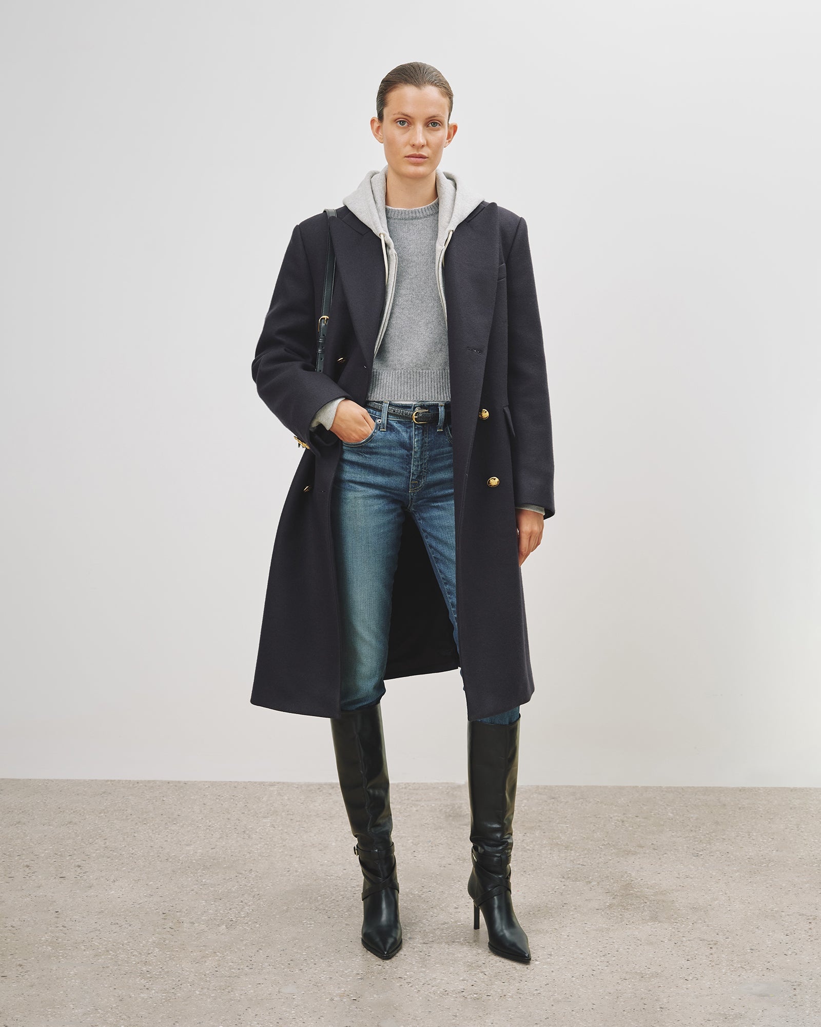 GAULTIER DOUBLE BREASTED COAT - 8