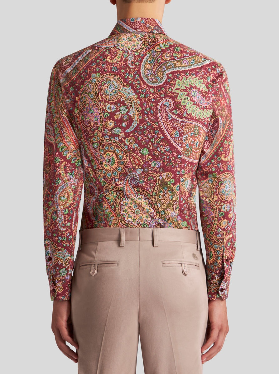 PAISLEY COTTON SHIRT - 4