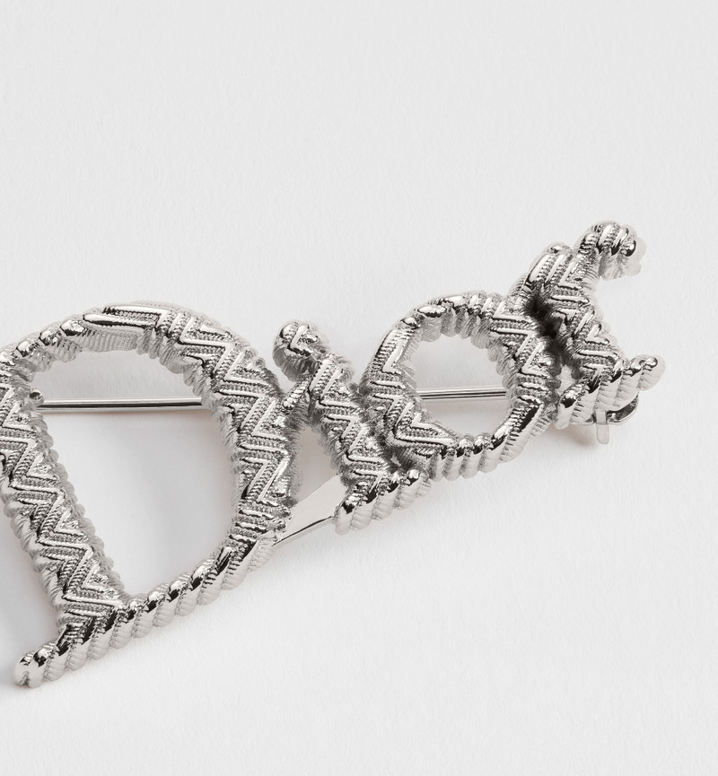 Dior Guilloché Brooch 3