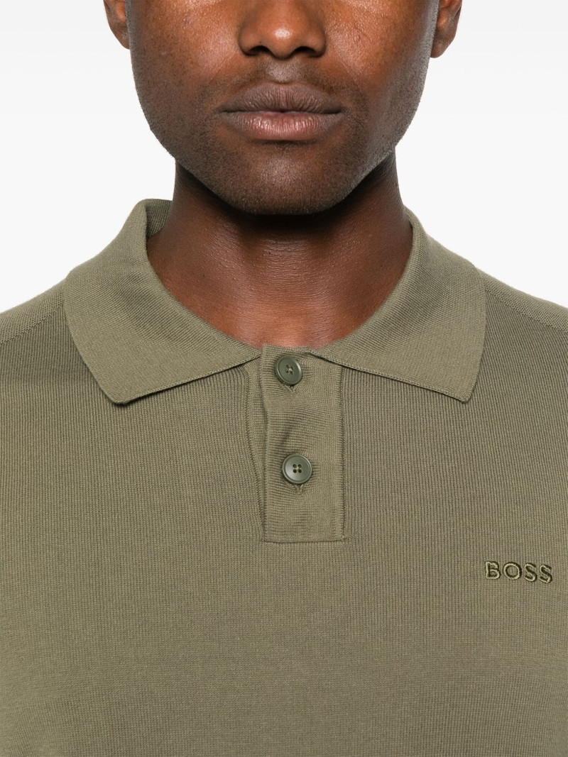 cotton-blend polo shirt 4