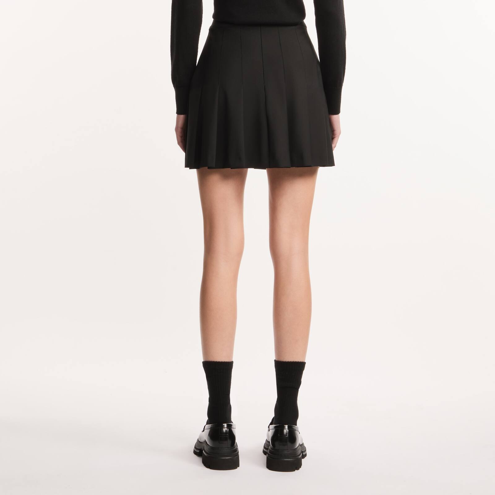 Pleated miniskirt - 9
