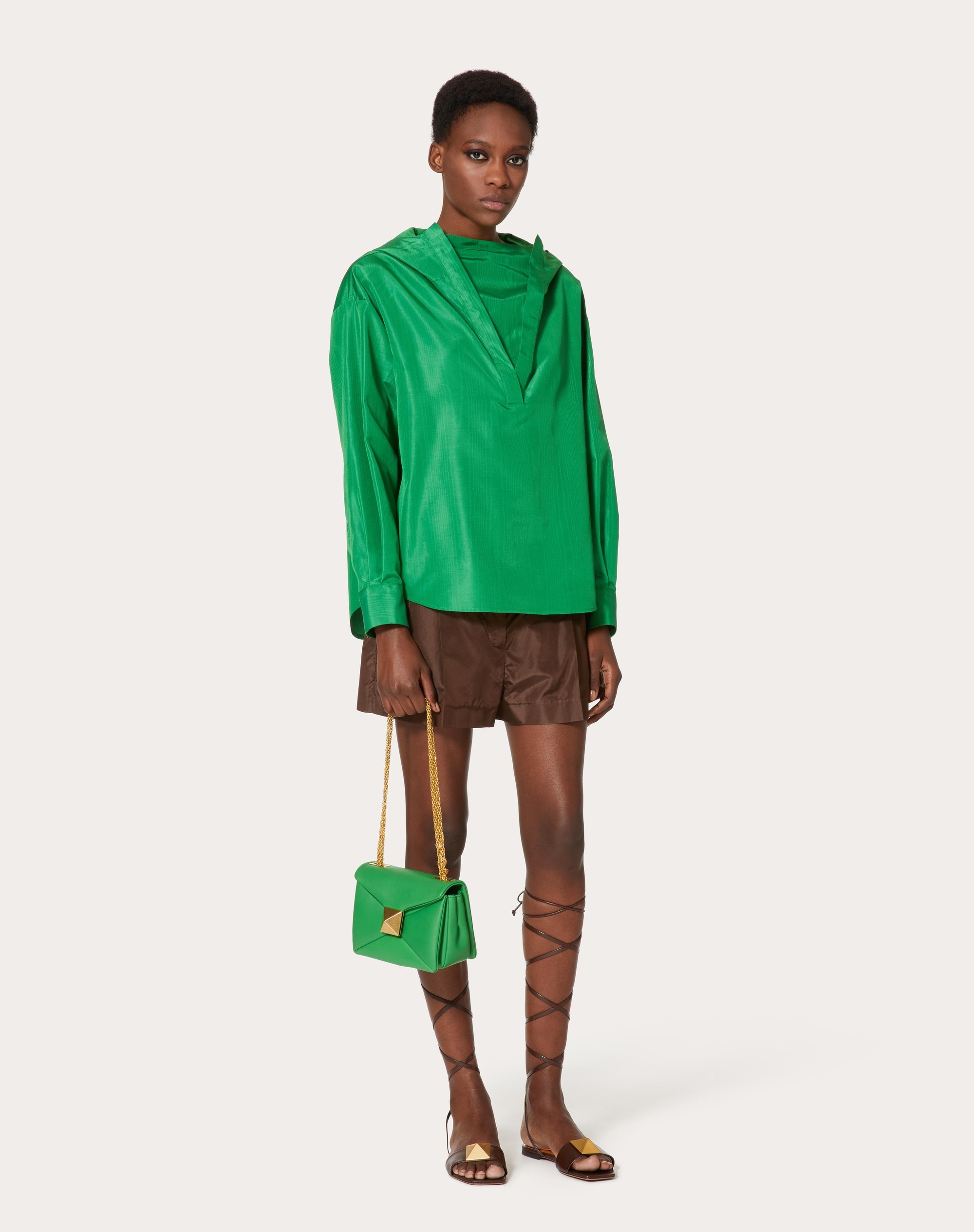 ONE STUD NAPPA BAG WITH CHAIN - 6