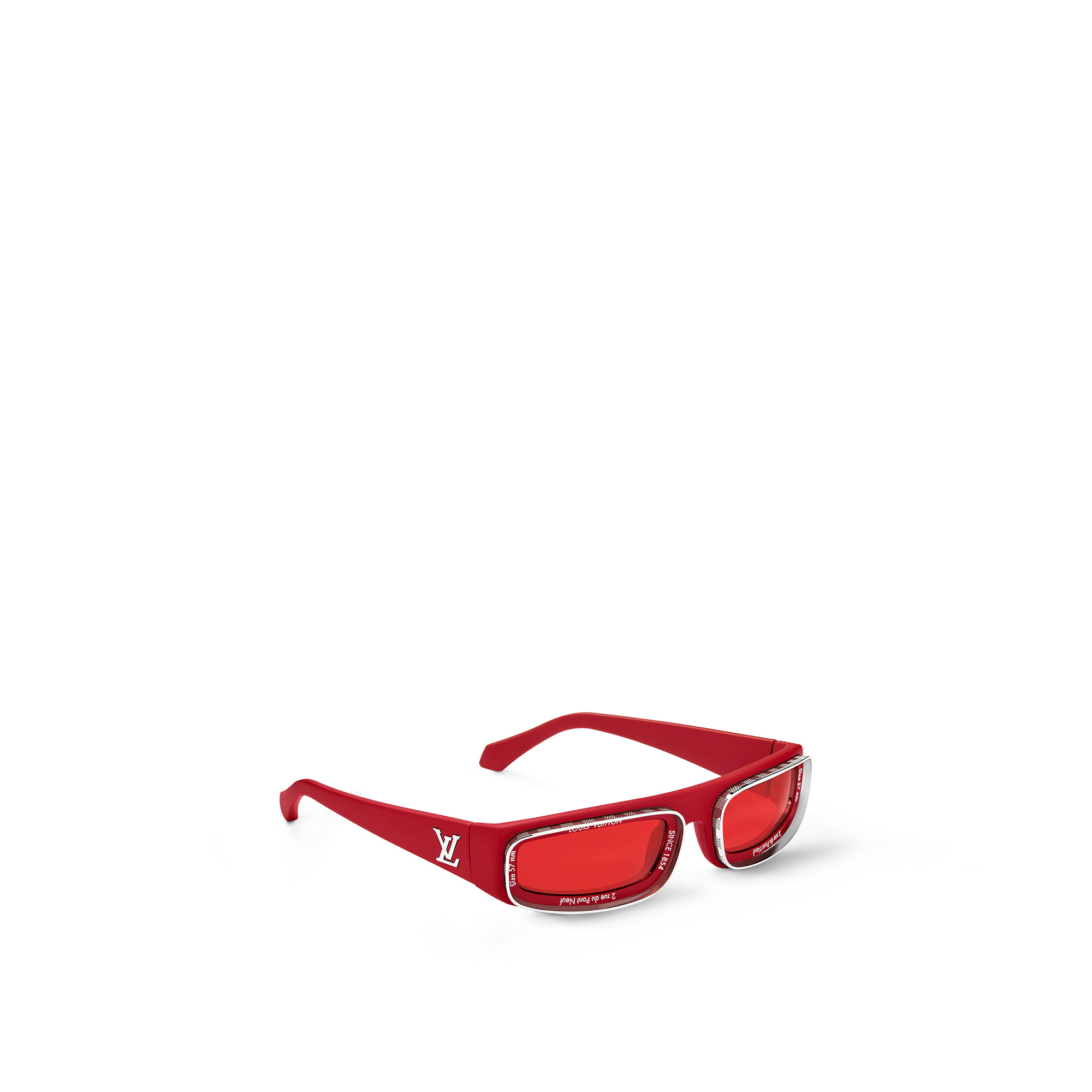 LV Super Vision Low Square Sunglasses - 3