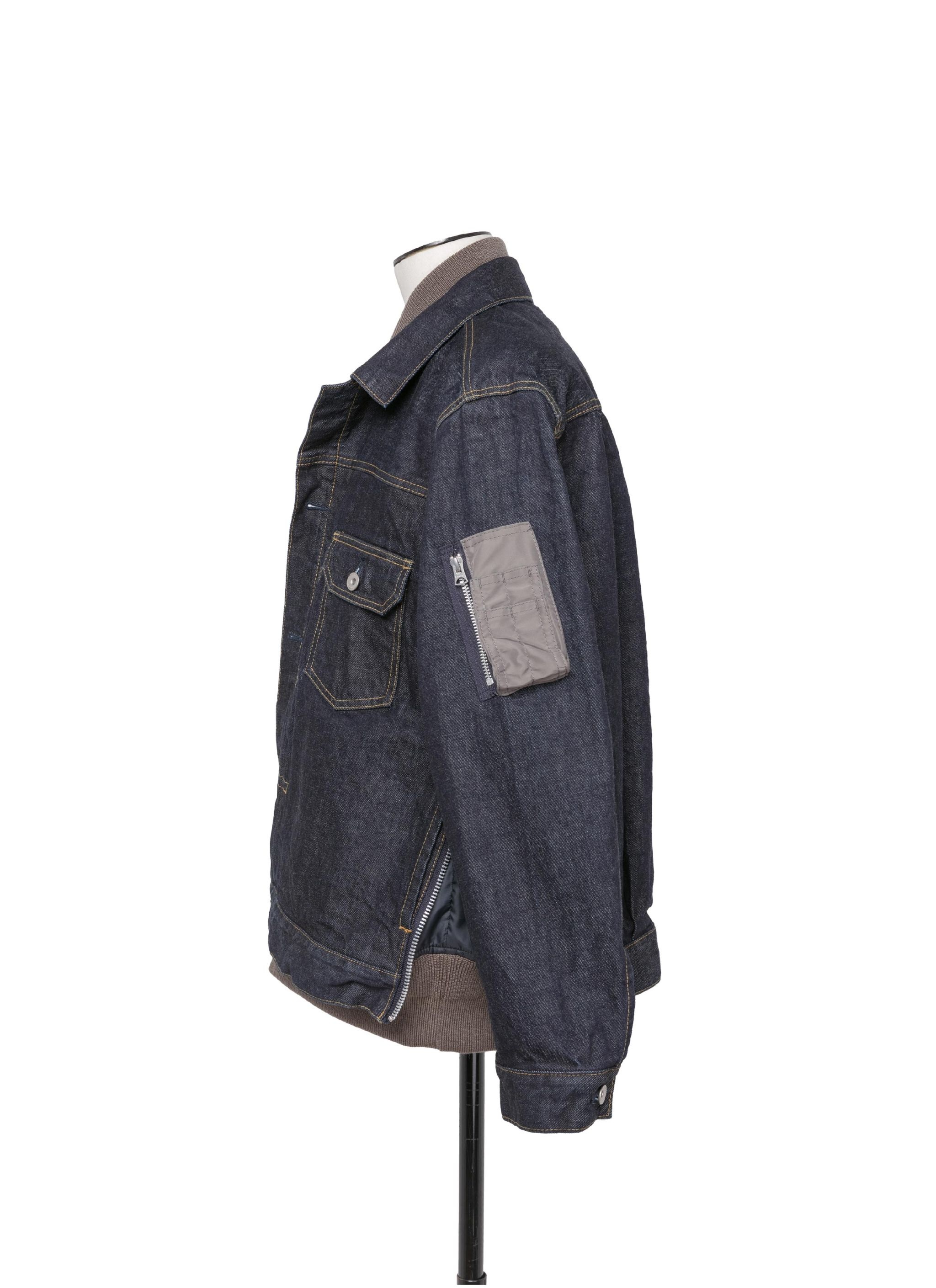 Denim Blouson - 3