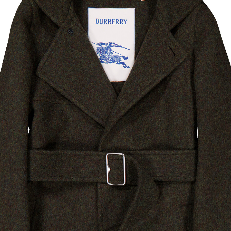 Burberry Long Sleeve Wool Cashmere Jacket - 2