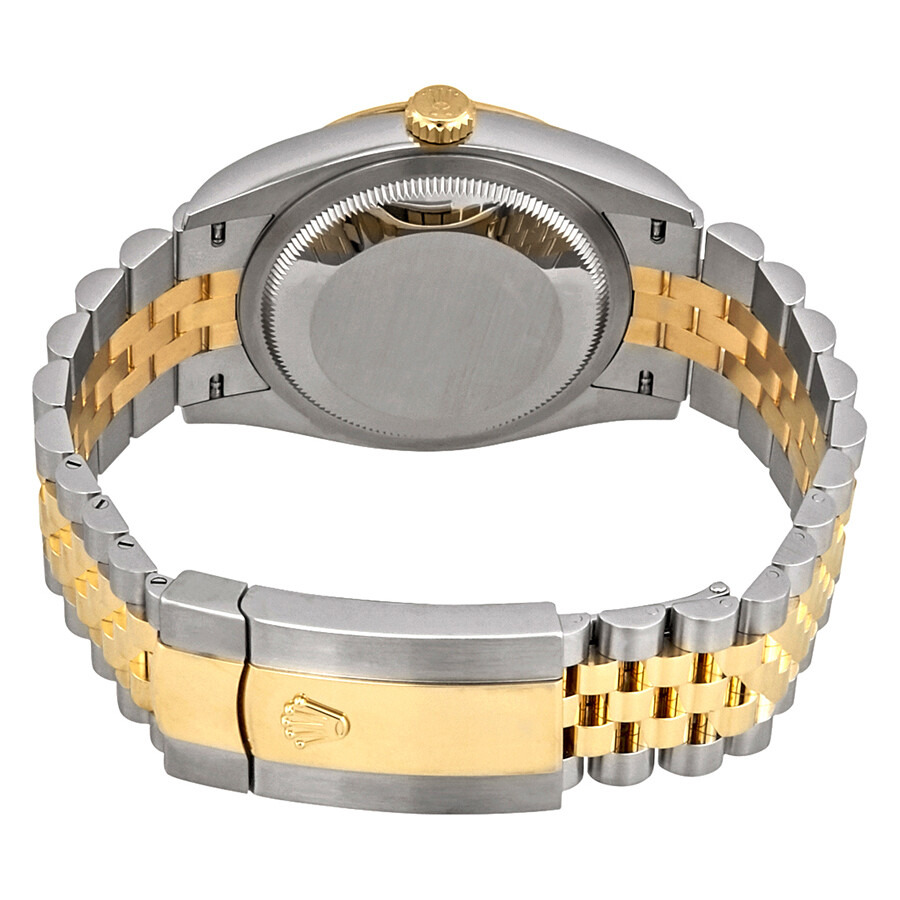 Pre-owned Rolex Datejust 36 White Dial Men's Steel and 18kt Yellow Gold Jubilee 126233WSJ - 3