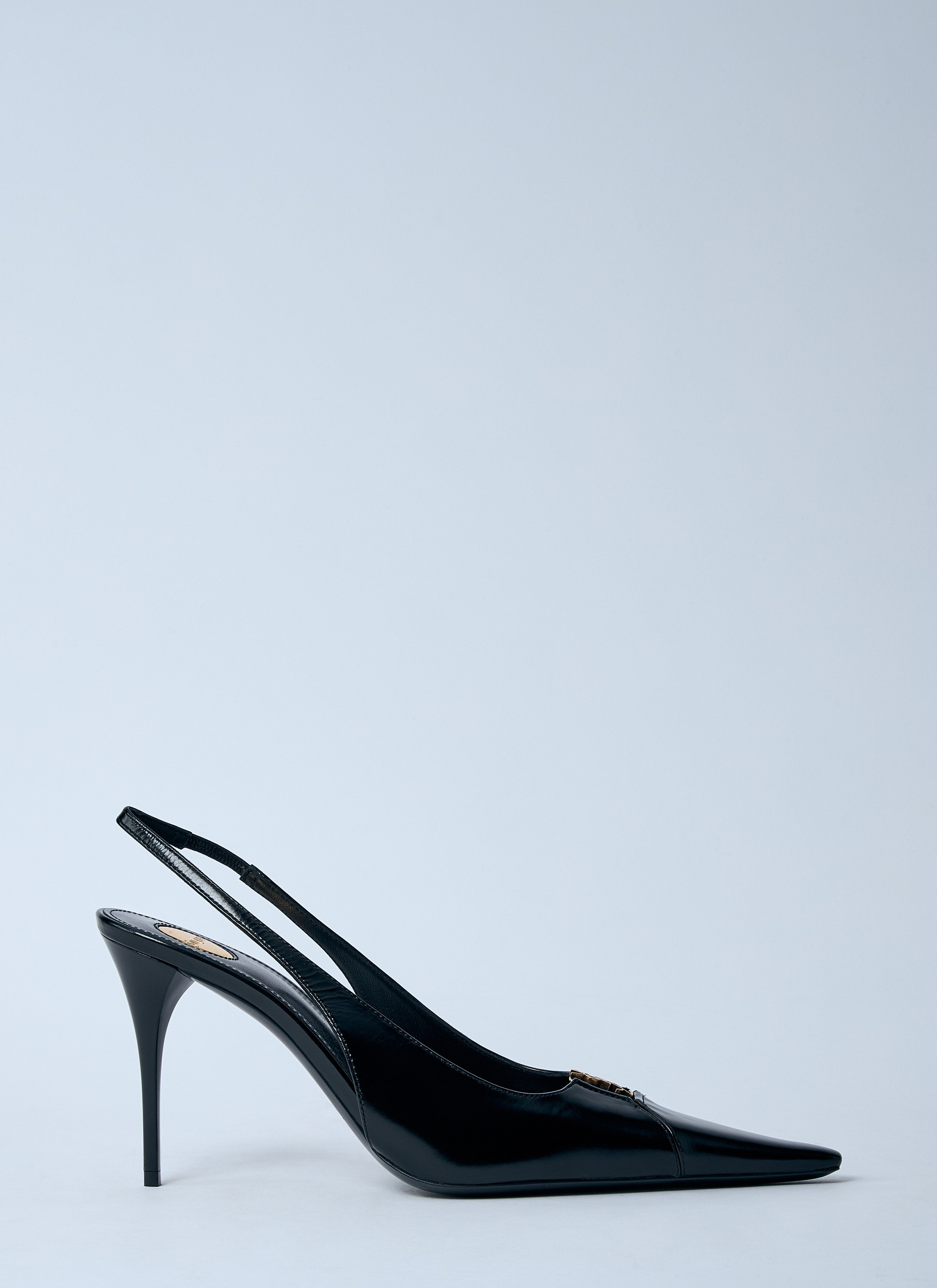Saint Laurent Women Babylone Heeled Mules - 7