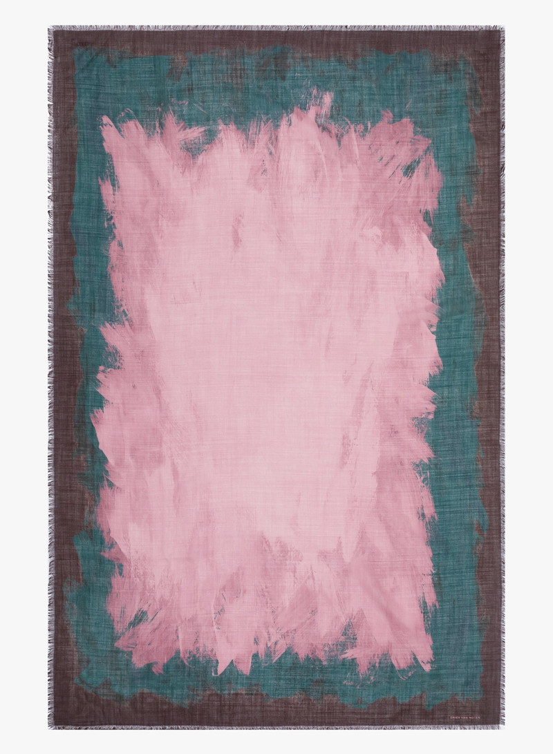 Dries Van Noten PRINTED WOOL SCARF outlook