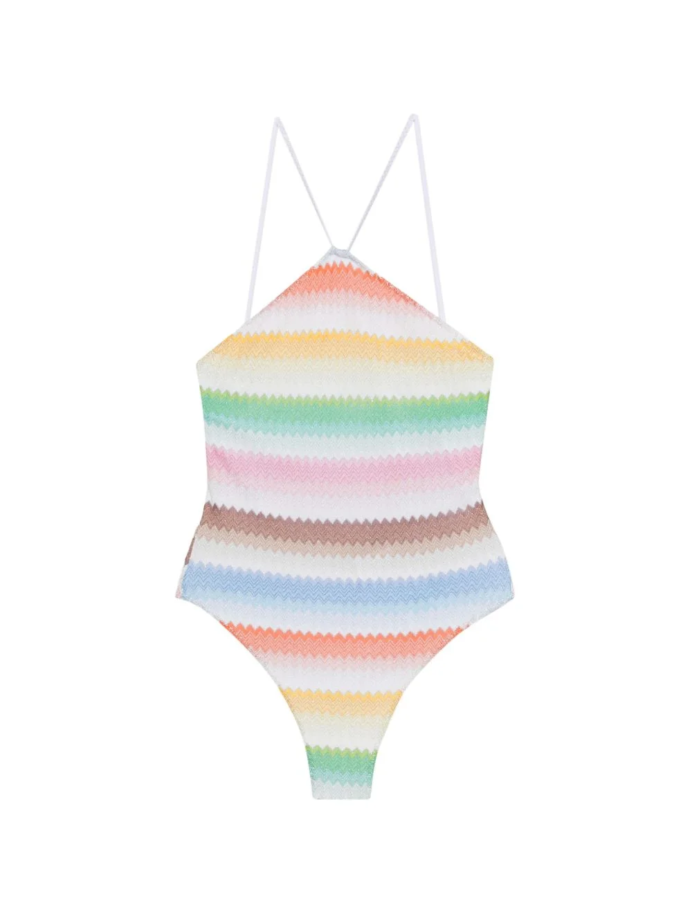 zigzag swimsuit - 1