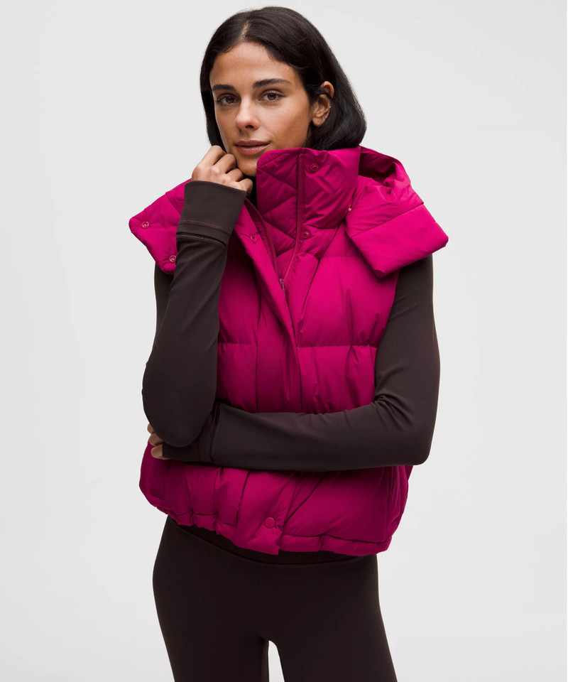 Wunder Puff 600-Down-Fill Cropped Vest 1