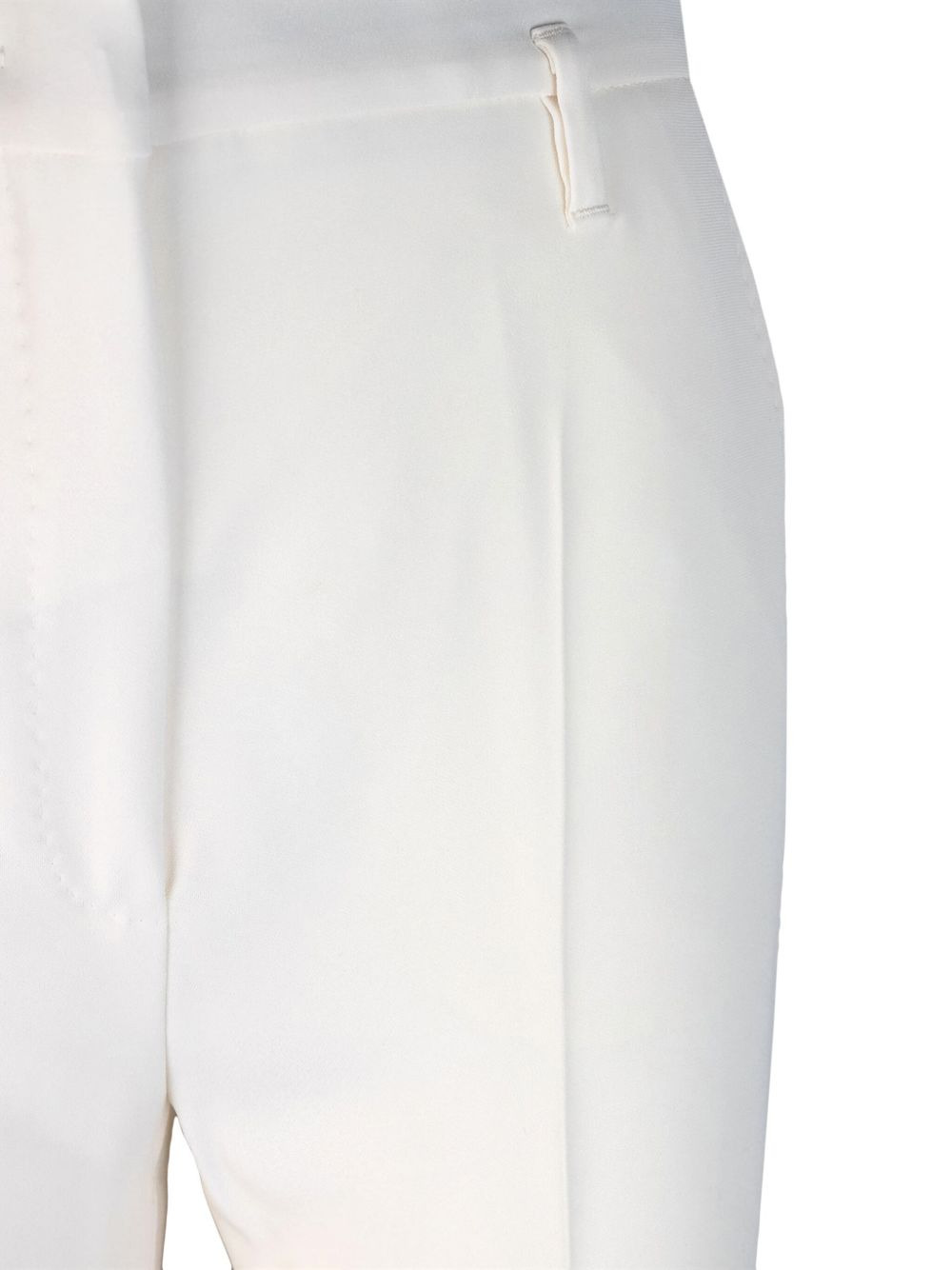 pleated-front trousers - 3
