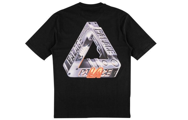 Men's PALACE Terminator Back Printing Short Sleeve Black P16TS164 - 2