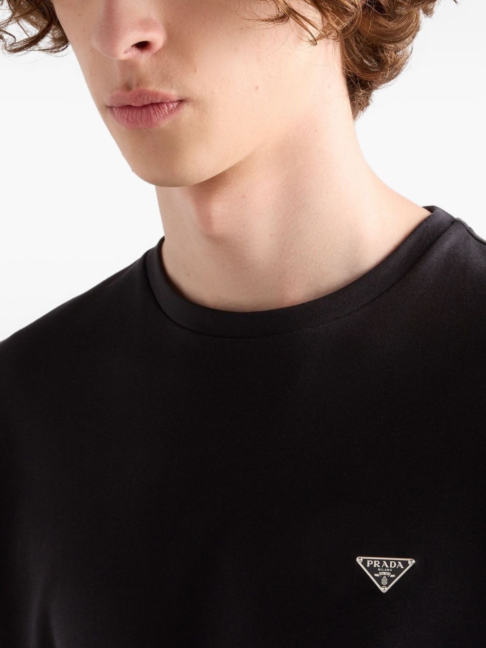 logo-plaque T-shirt - 3