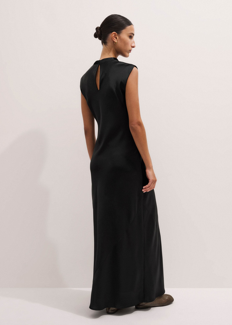 Black Tie Maxi Dress 4