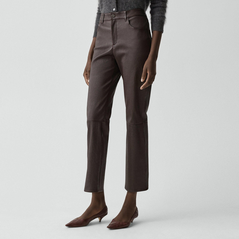 5-Pocket Pant in Glossed Leather 5