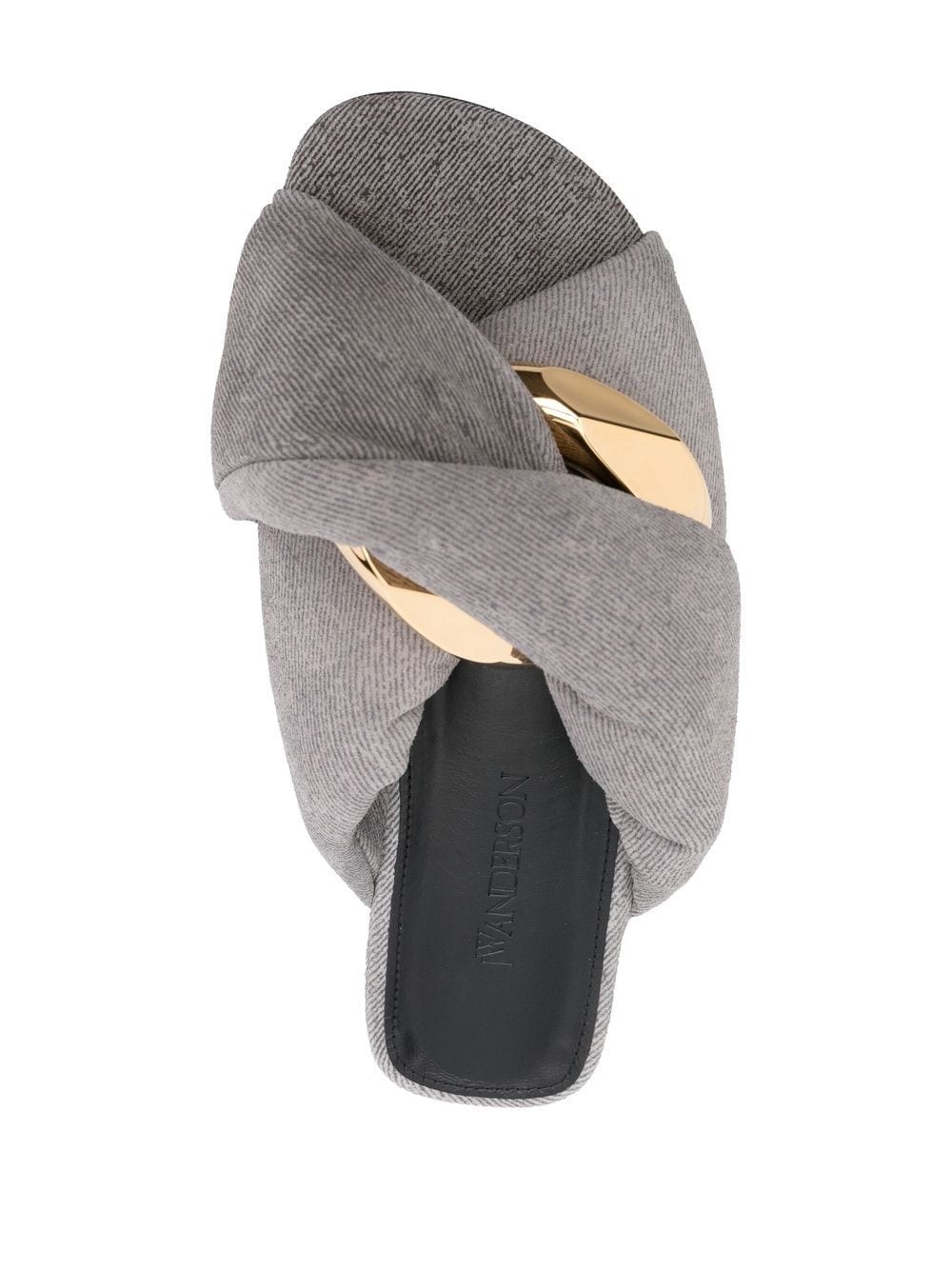chain twist-detail sandals - 4