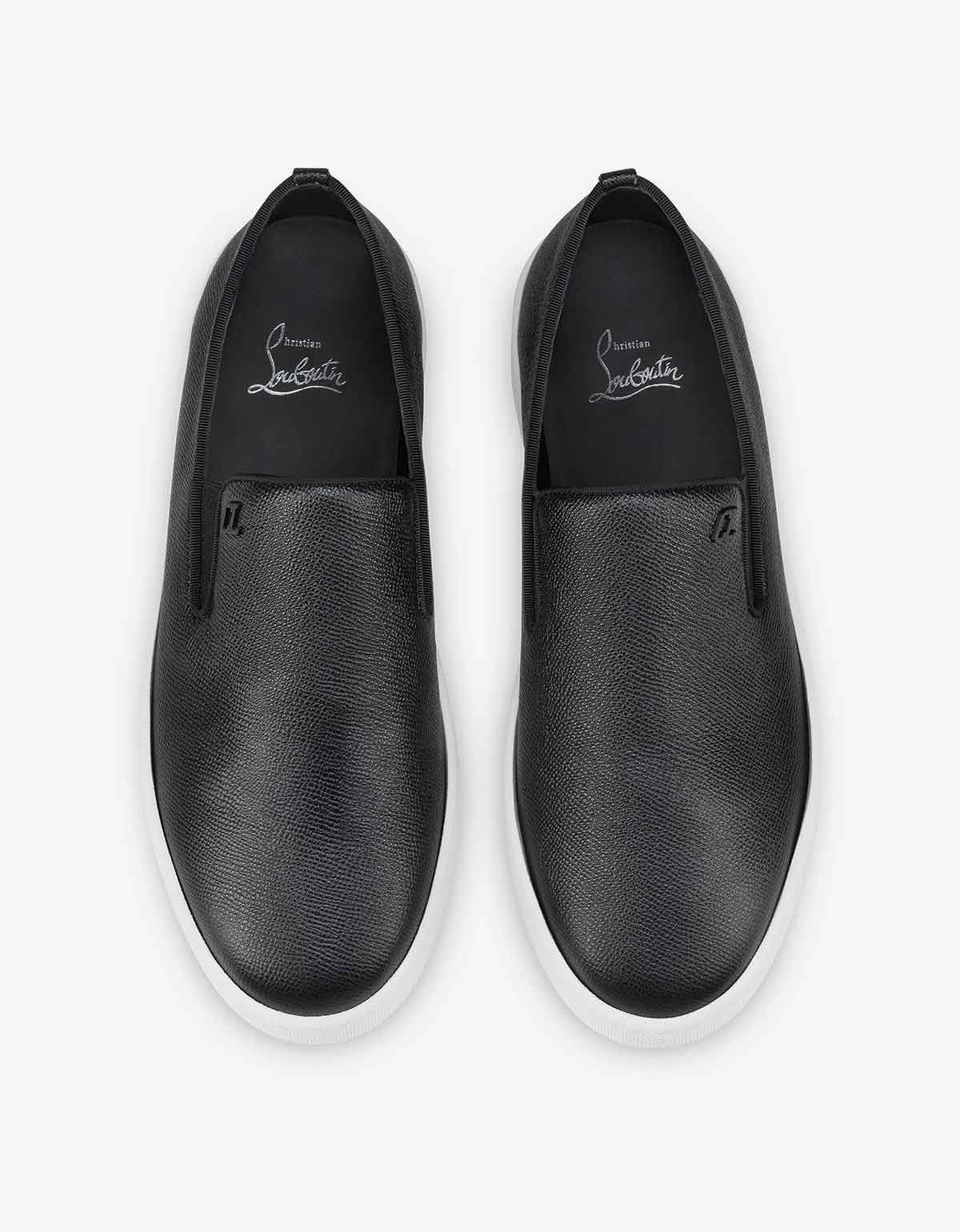 Christian Louboutin Black Boatissimo Trainers - 5